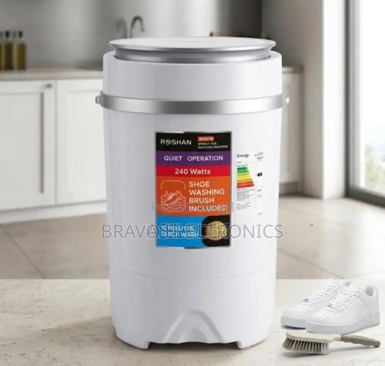  Roshan 4KG Mini Washing Machine | Perfect for Small Spaces