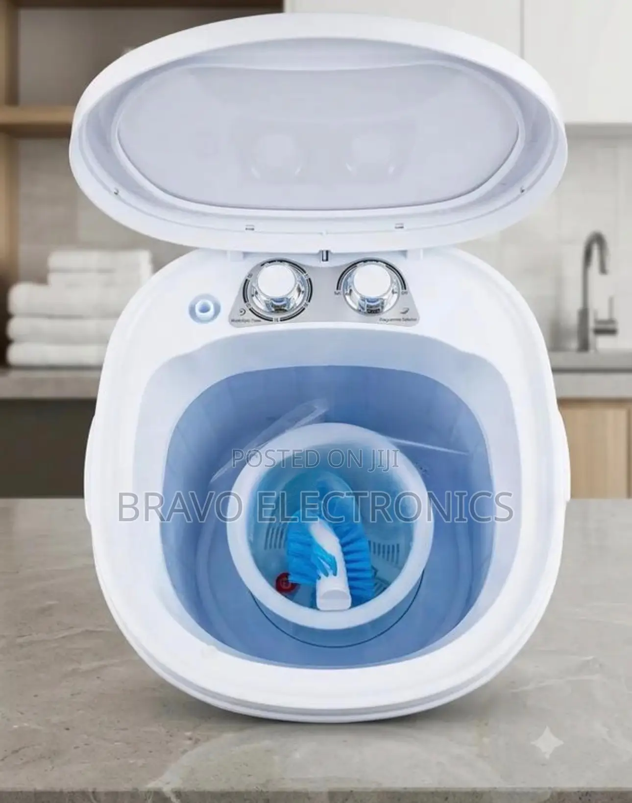  Roshan 4KG Mini Washing Machine | Compact, Quiet Efficient