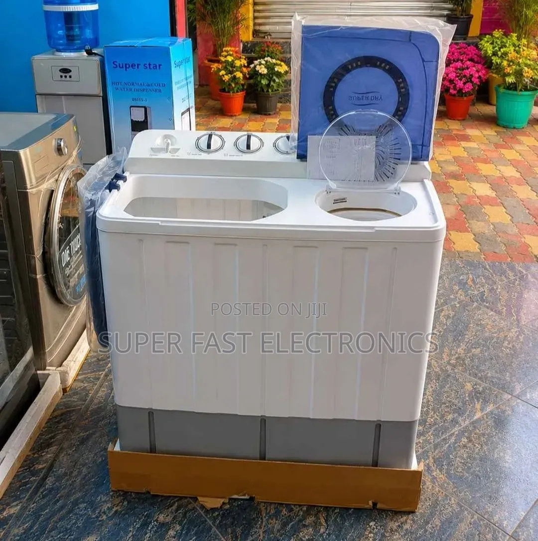 Boss Washing Machine 16KG Twin Tub Semi-Automatic – Powerful Washer