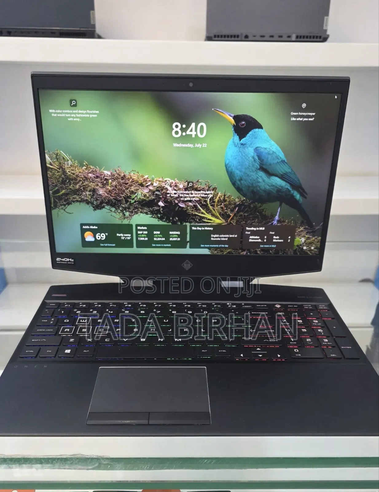 New Laptop HP Omen 15 16GB Intel Core i7 SSD 1T