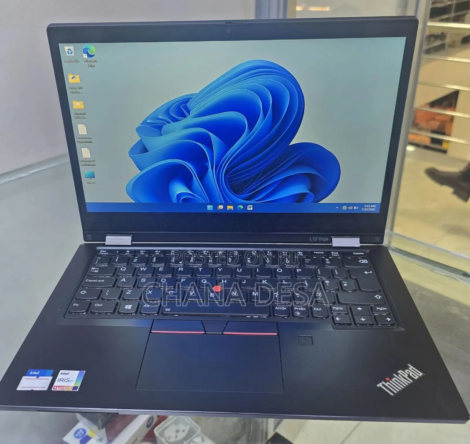 New Laptop Lenovo ThinkPad L13 Yoga 16GB Intel Core i7 SSD 512GB