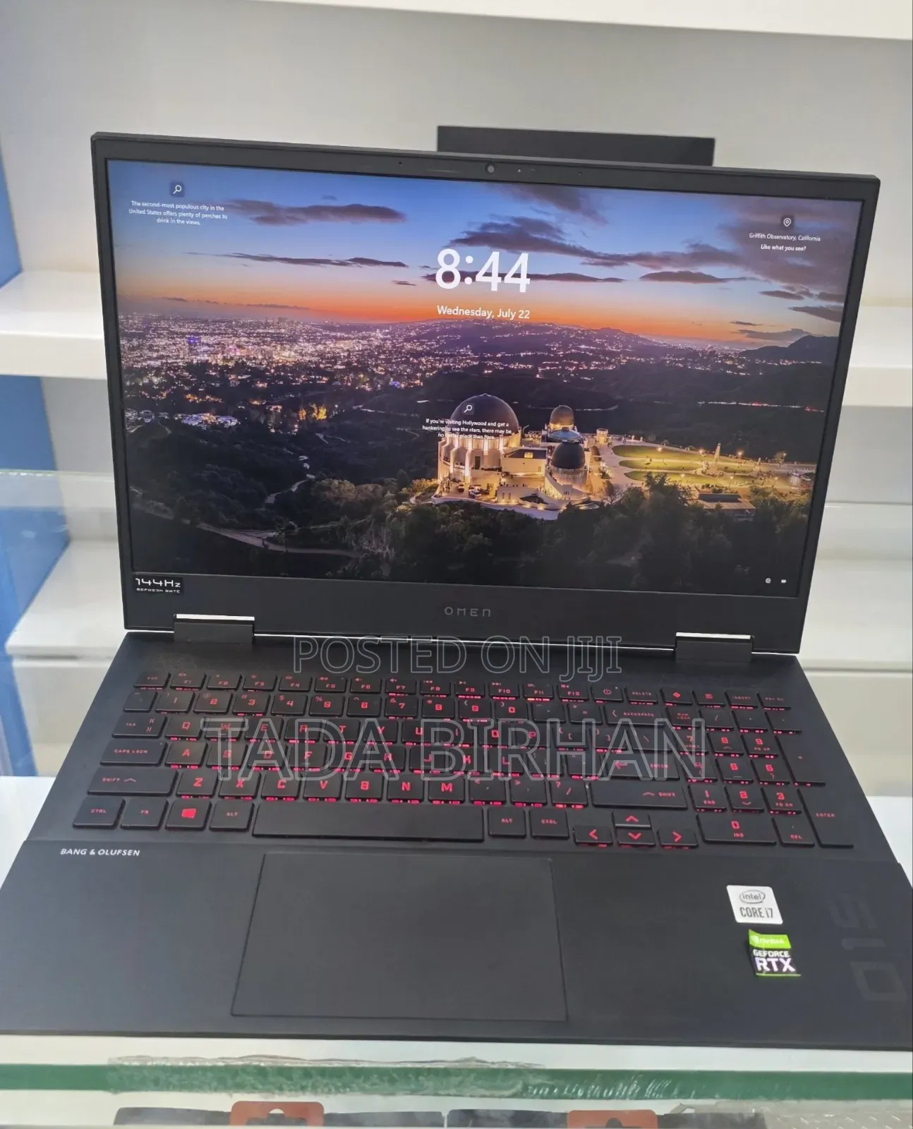 New Laptop HP Omen 15 16GB Intel Core i7 SSD 512GB