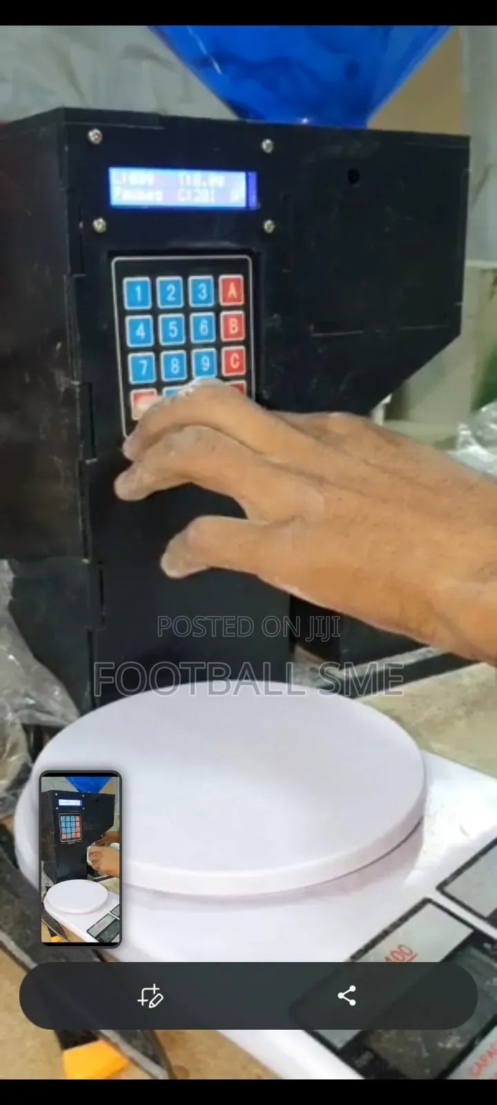 አነስተኛ ፓውደር መሙያ ማሽን