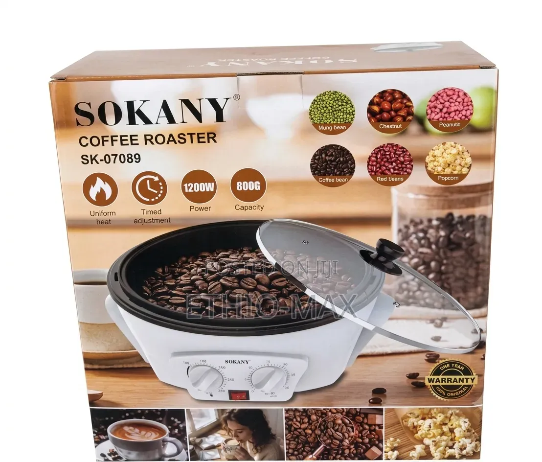Sokany Coffee Roaster SK-07089 – Professional Coffee Bean Roaster