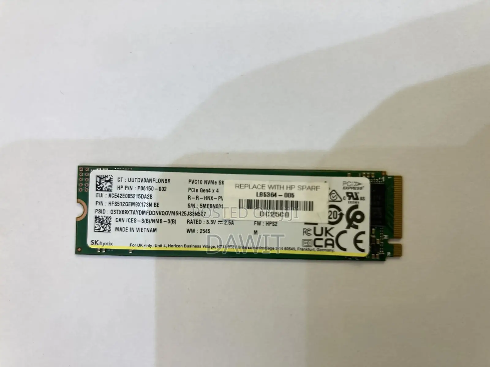 Nvme Gen4 Original 512gb SSD