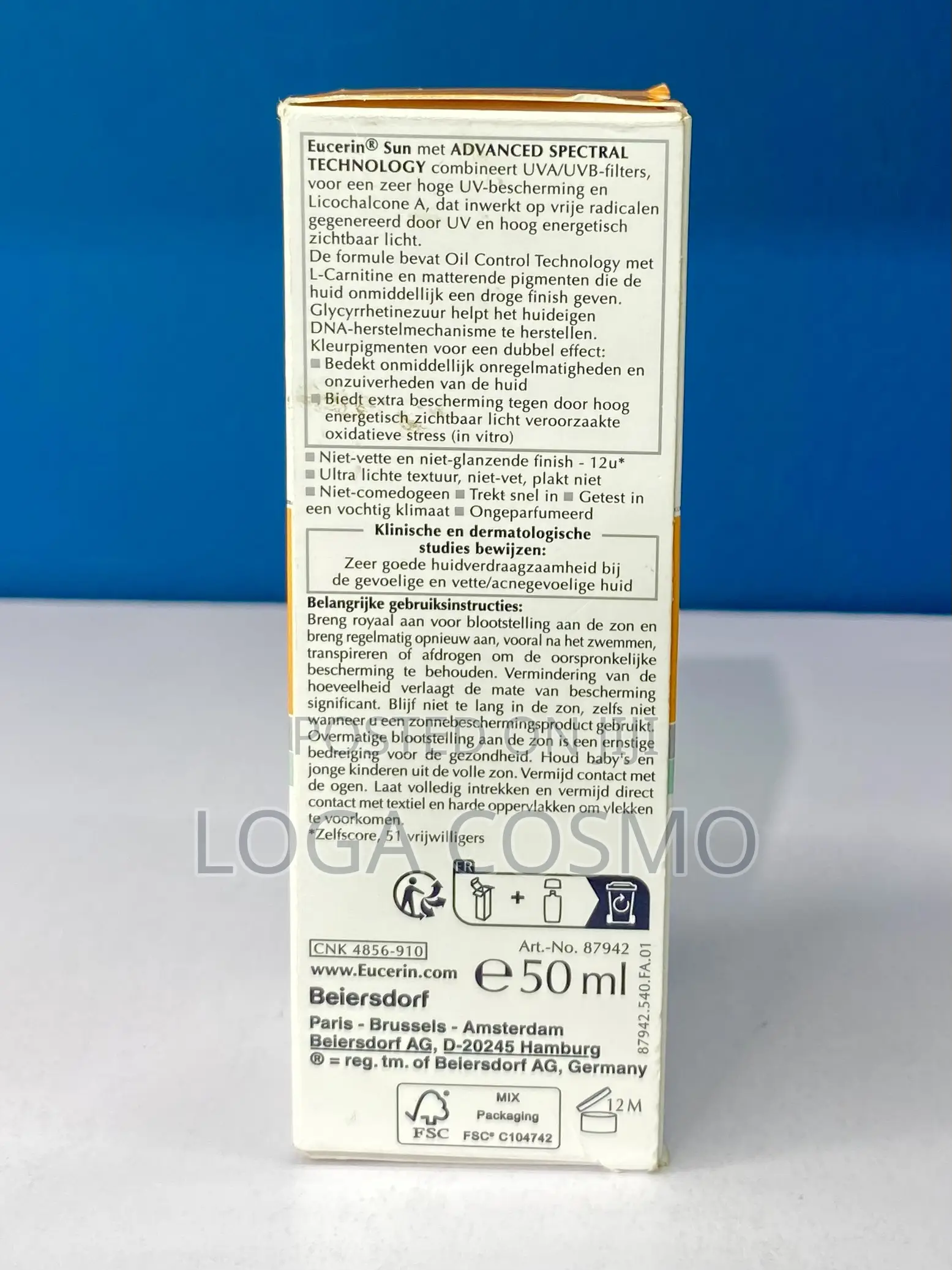 Eucerin Sun Protection Oil Control Tinted