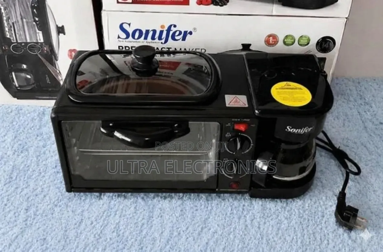 Sonifer 3-in-1 Breakfast Maker, Featuring