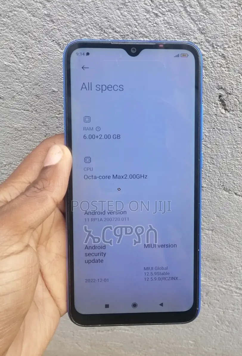 Xiaomi Redmi 10A 128 GB Blue