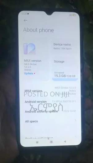 Xiaomi Redmi 10A 128 GB Blue