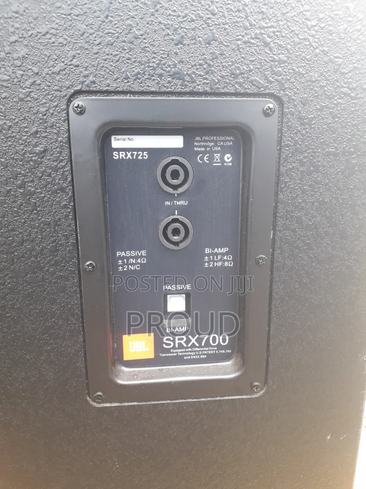 JBL SRX 725 Model Montarbo