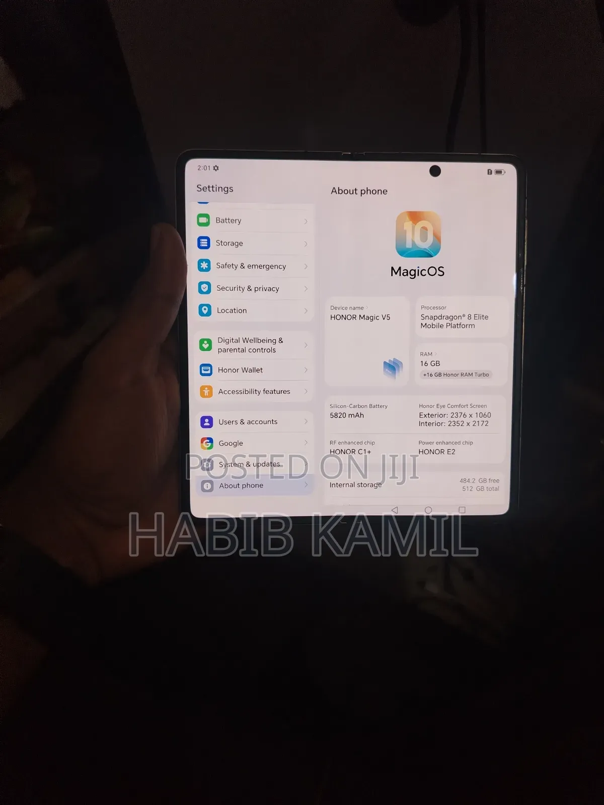 Honor Magic V5 512 GB