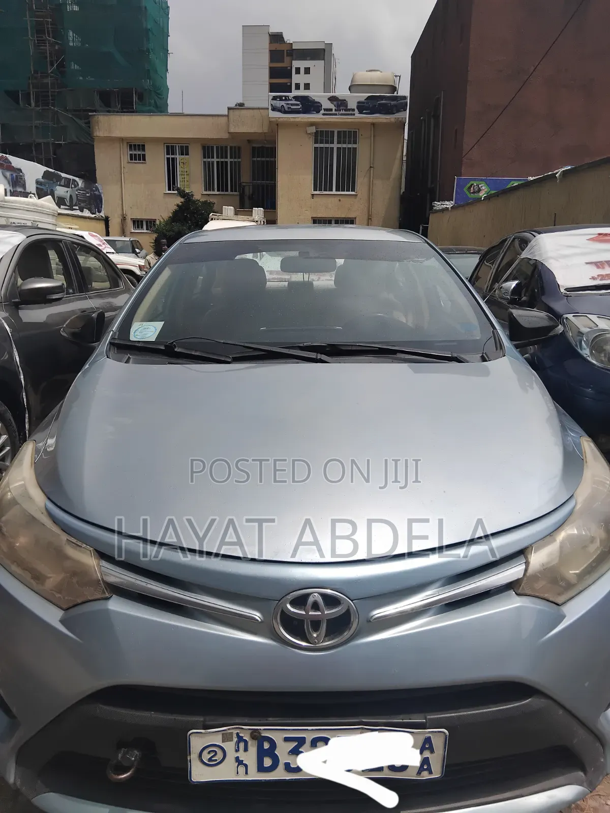 Toyota Yaris 2015 Blue