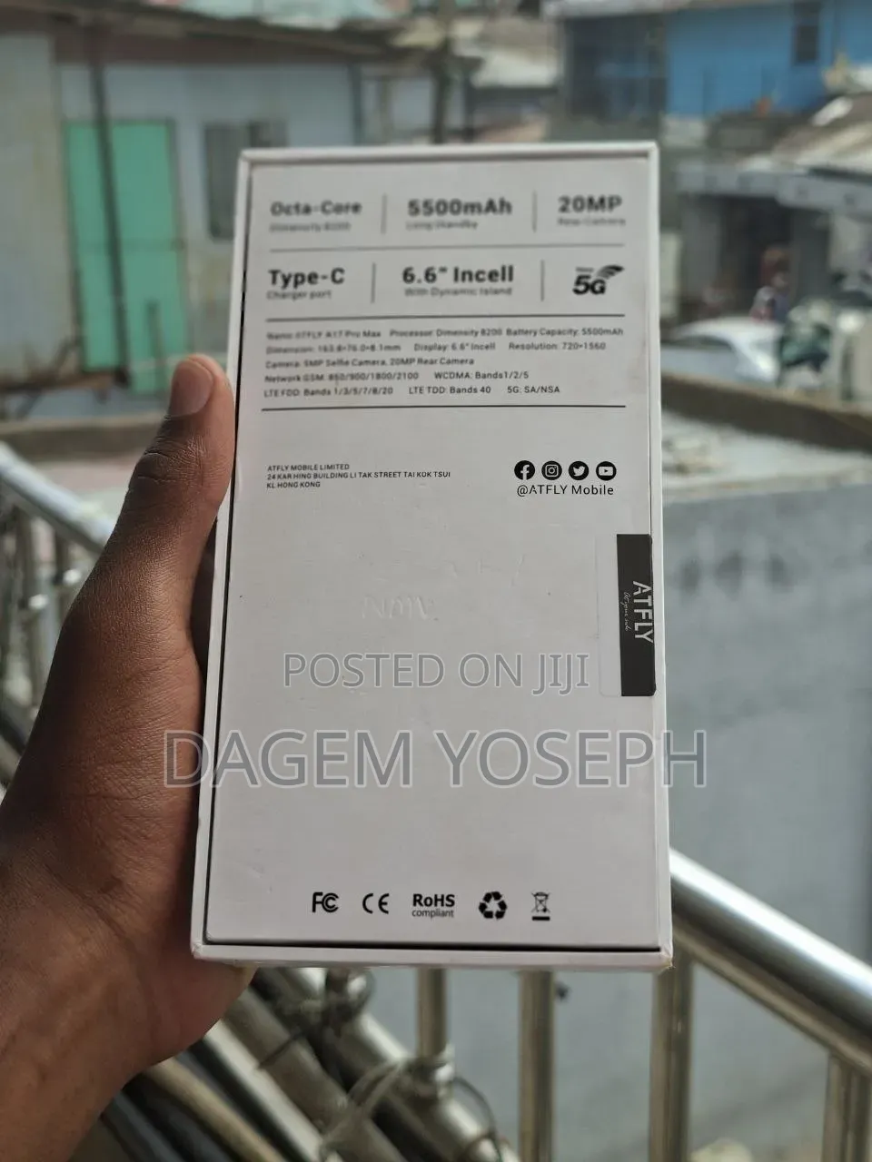 New Fly 5S 8 GB White