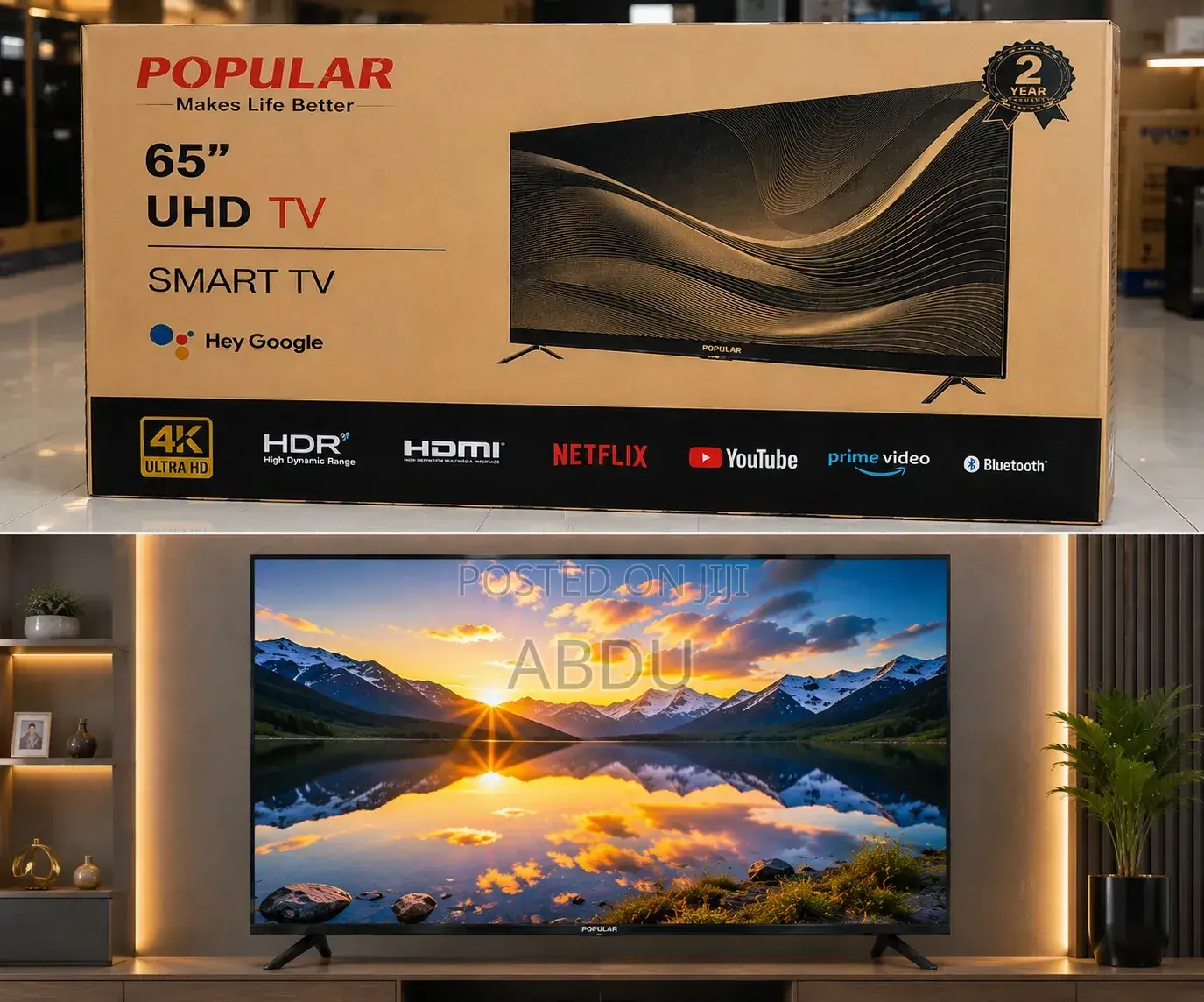 Popular 100" Uhd Smart TV