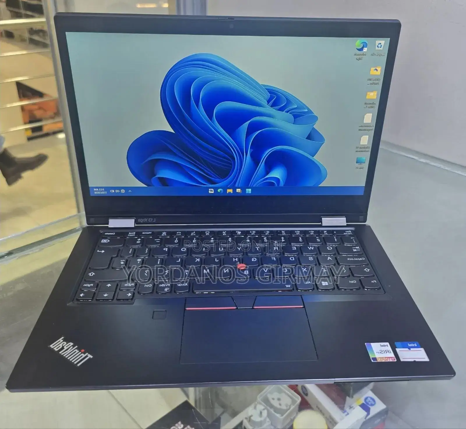 New Laptop Lenovo ThinkPad L13 Yoga 16GB Intel Core i7 SSD 512GB
