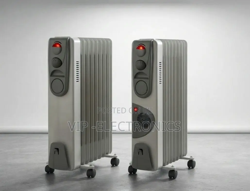 NIKURA Room Heater 11-Fin Portable Designed for Efficient and Even