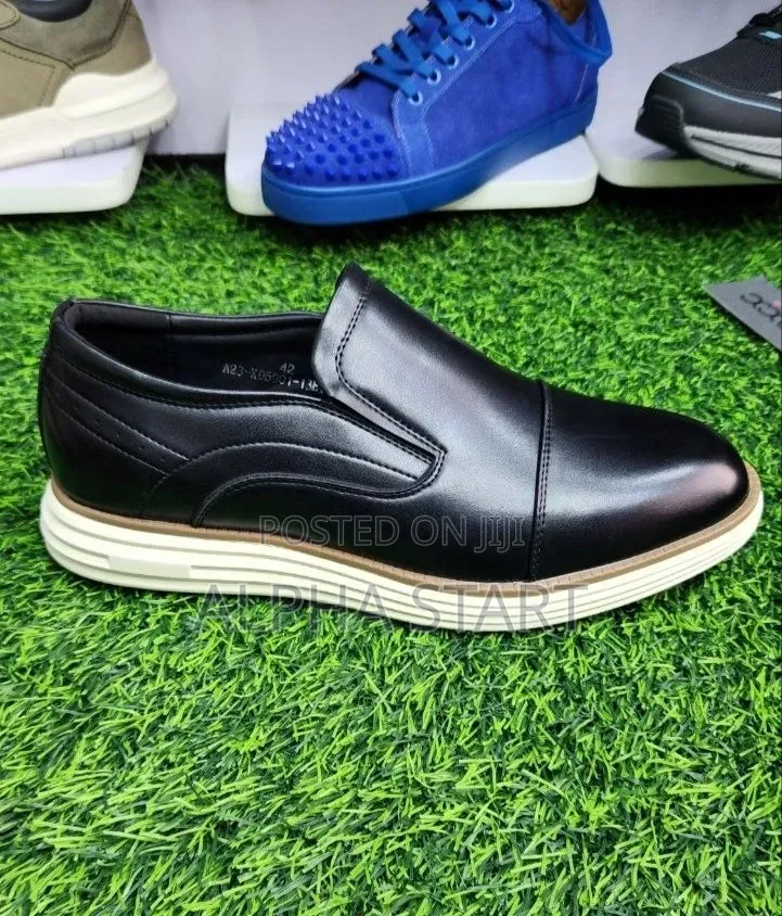 KAVALEE 1973 Hjoi High Master Quality Flat Lather Shoes for Man's