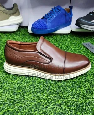 KAVALEE 1973 Hjoi High Master Quality Flat Lather Shoes for Man's
