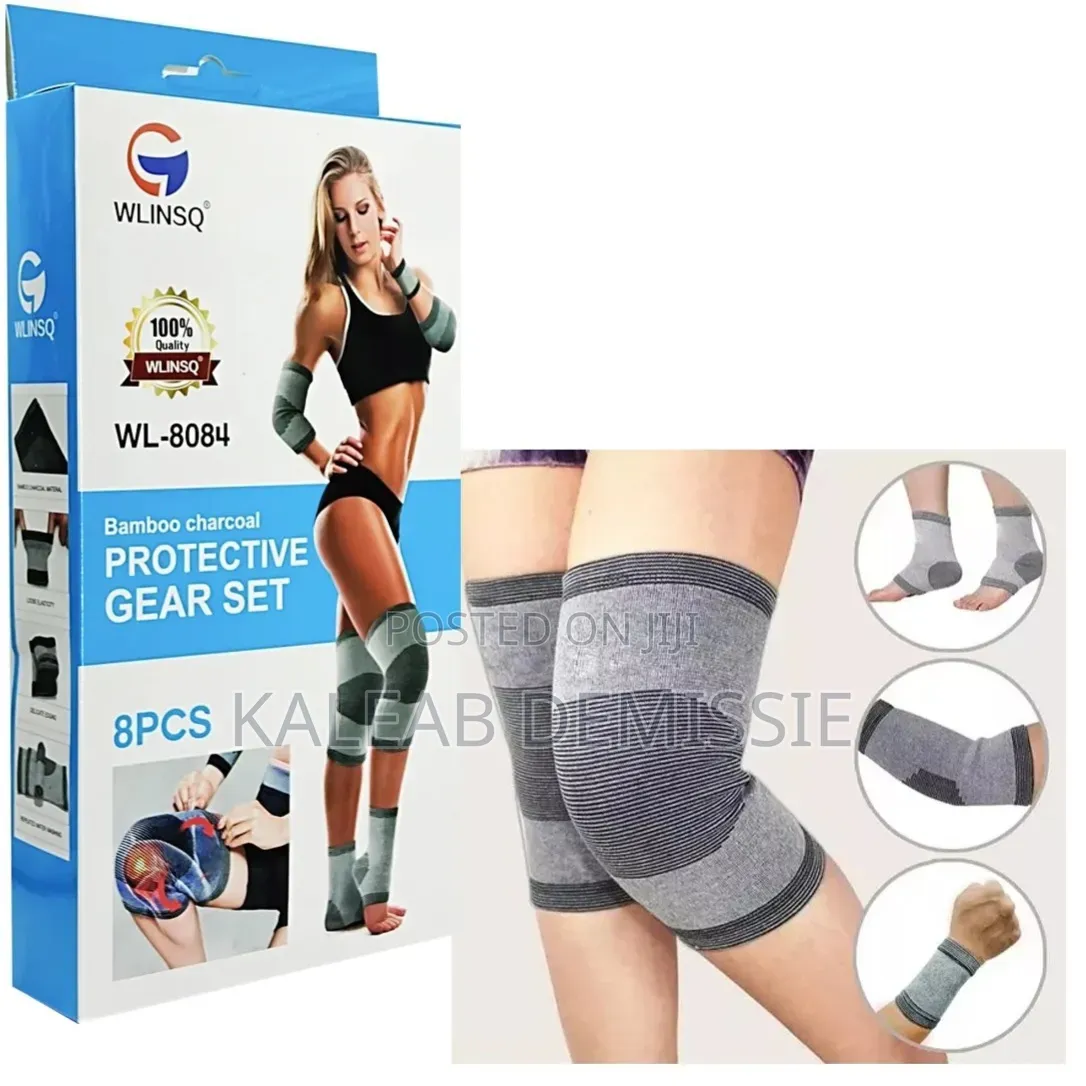 8-Piece Full Body Support for Sports Fitness