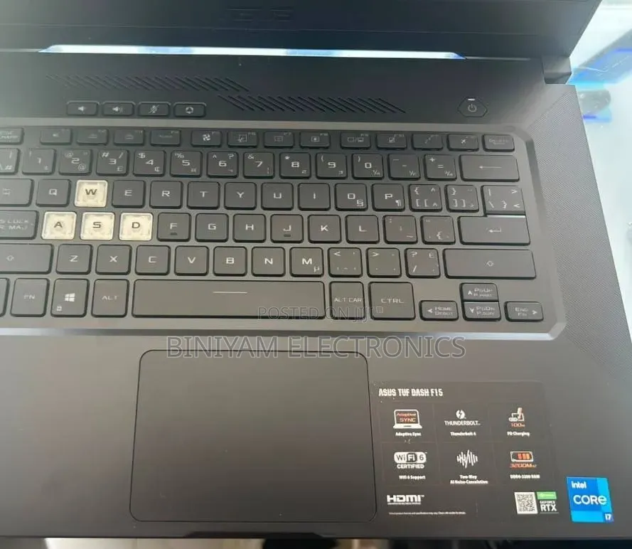 New Laptop Asus TUF Gaming A15 16GB Intel Core i7 SSD 512GB