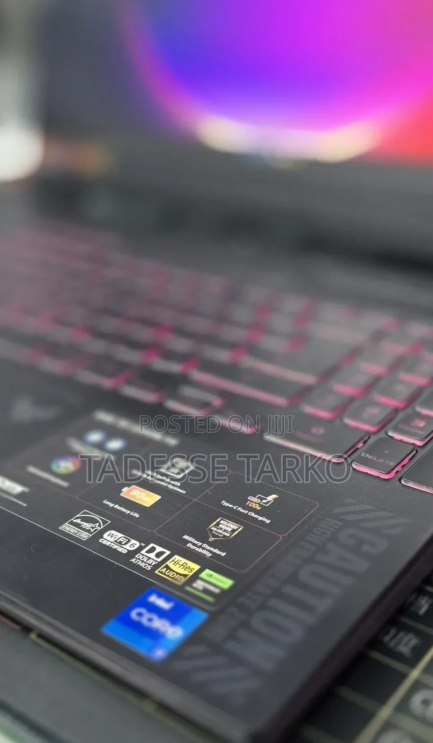 New Laptop Asus TUF Gaming F15 16GB Intel Core i7 SSD 1T