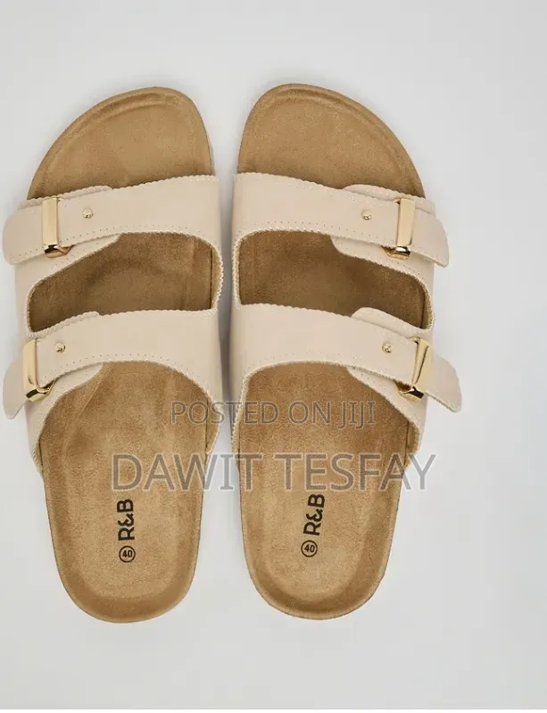 R B Double Strap Comfort Sandals