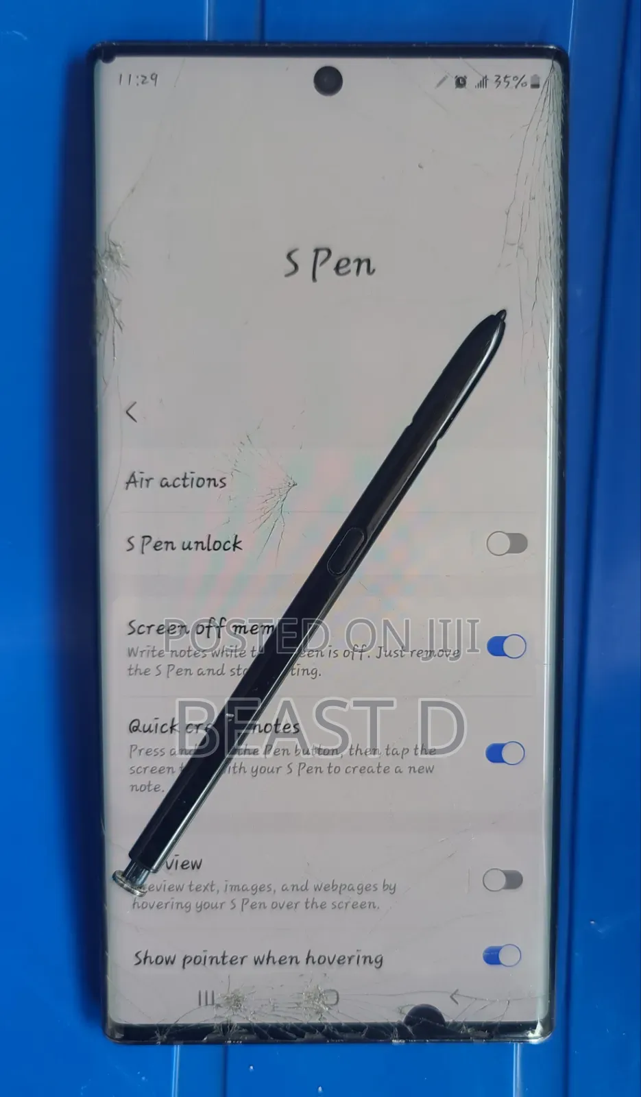 Samsung Galaxy Note 10 Plus 5G 256 GB Black