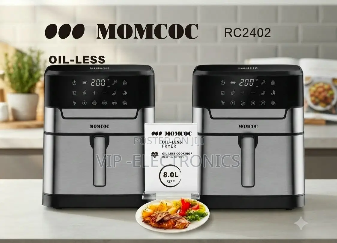MOMCOC Air Fryer 8.0L Digital Oil-Less Air Fryer