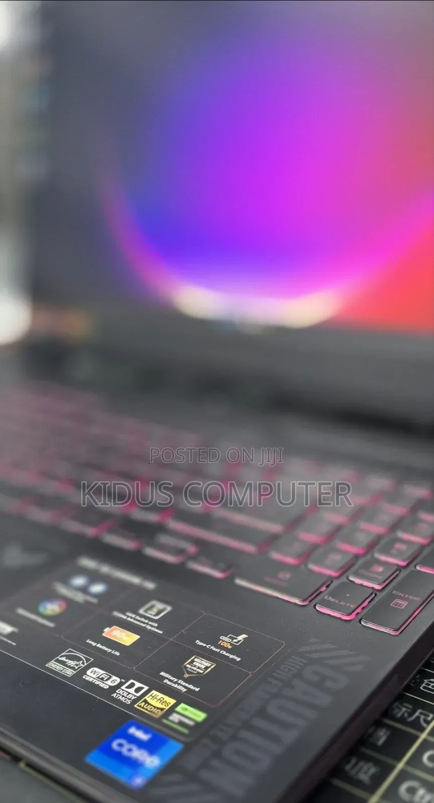 New Laptop Asus TUF Gaming A15 16GB Intel Core i7 SSD 1T