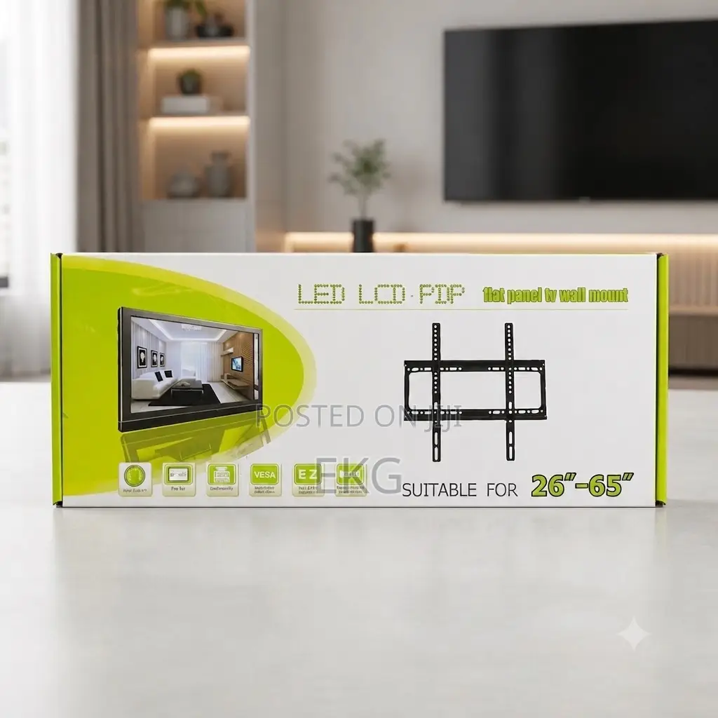 የቲቪ መስቀያ TV Wall Mount Bracket for 26" to 65" Inch TV