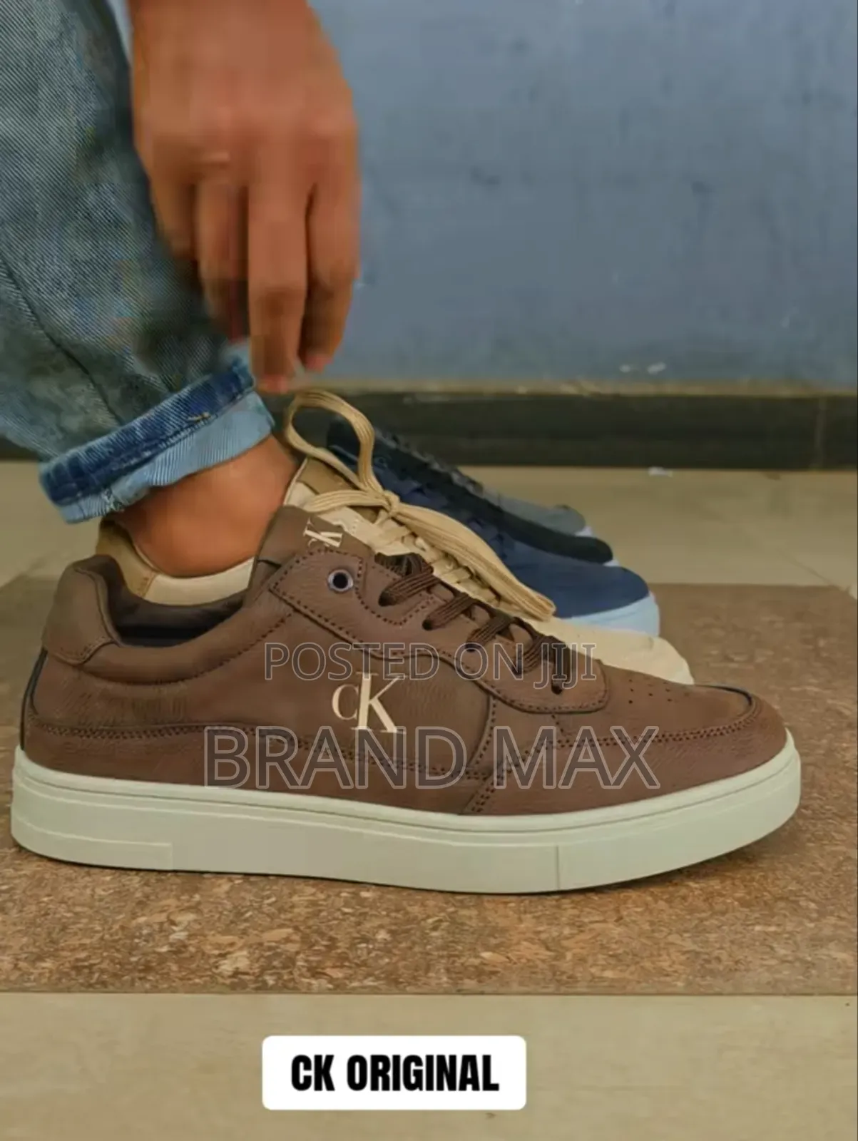 Calvin Klein Brawn and Cream