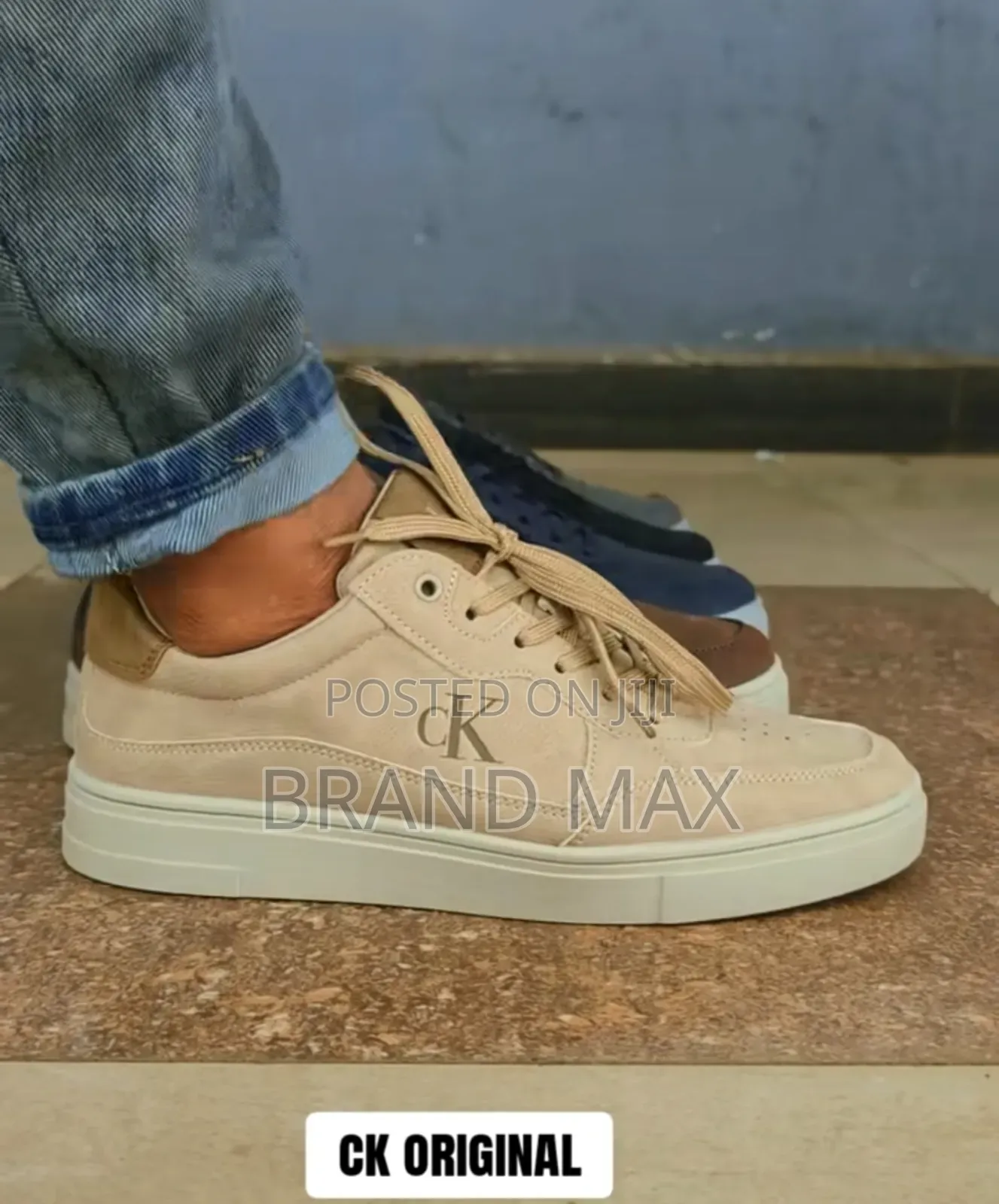 Calvin Klein Brawn and Cream