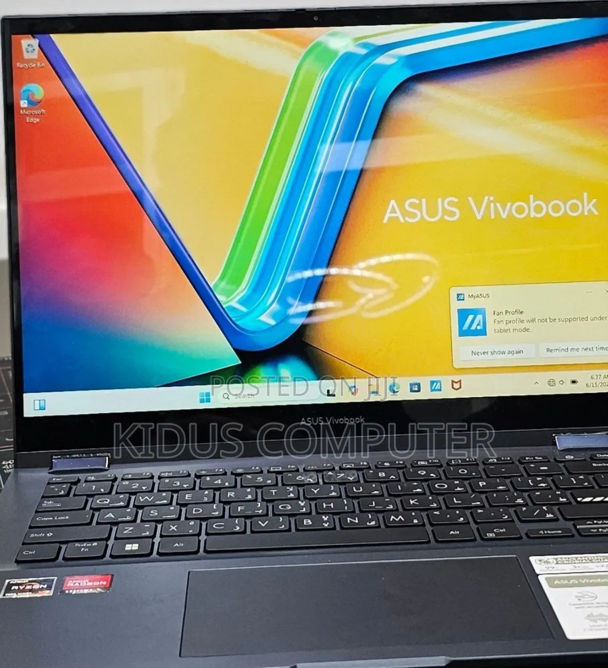 New Laptop Asus Vivobook 14 16GB AMD Ryzen 7 SSD 1T