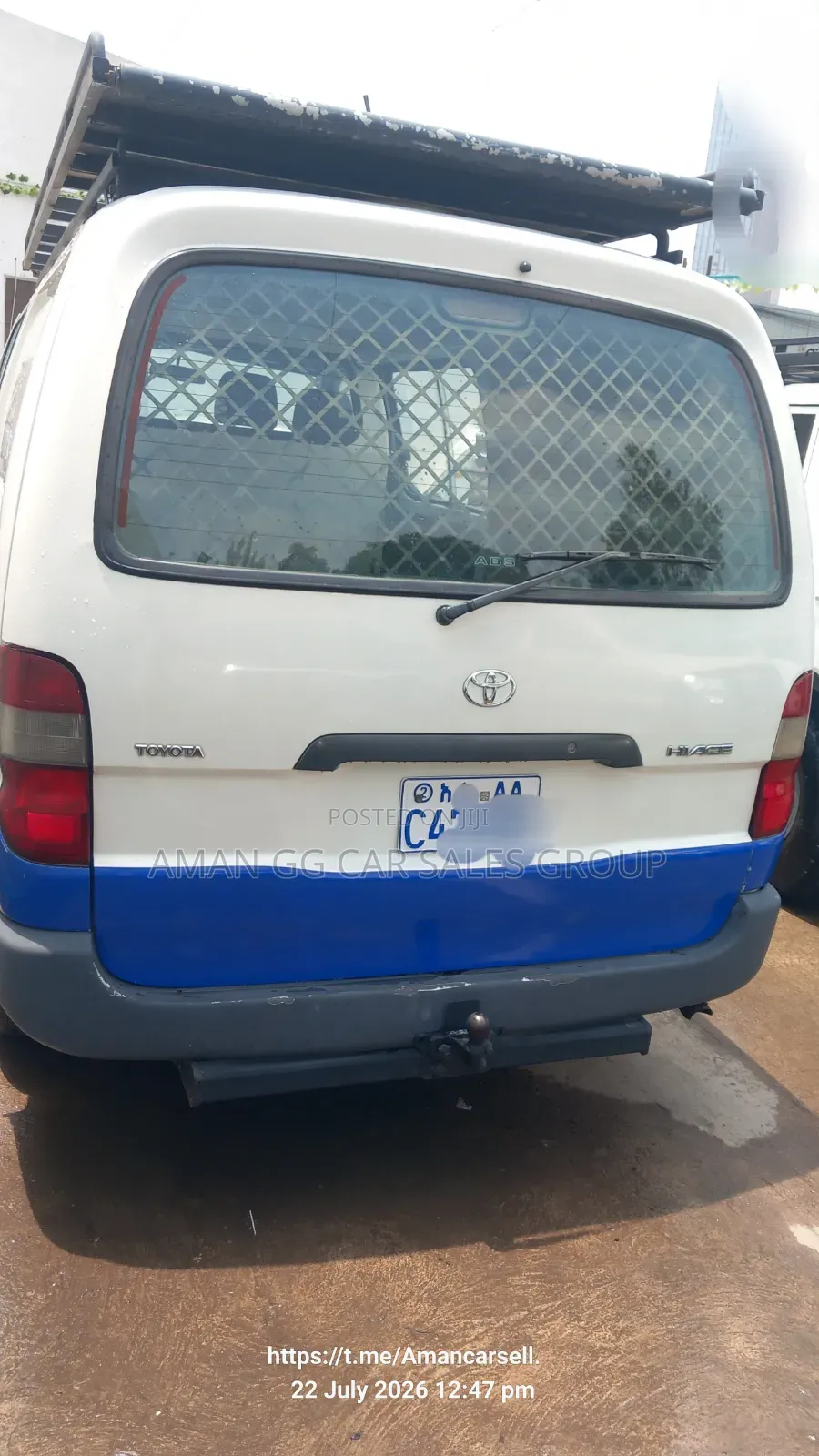Toyota HiAce 2008 White