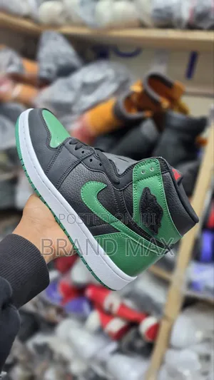 Air Jordan Thigh Blue and Green