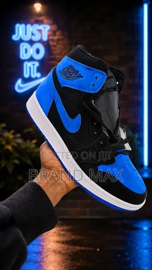 Air Jordan Thigh Blue and Green
