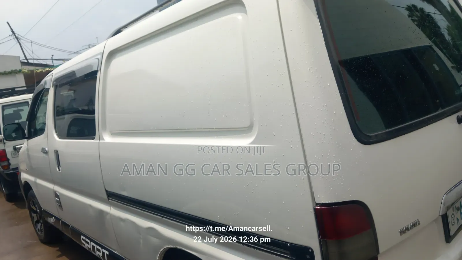 Toyota HiAce 2008 White