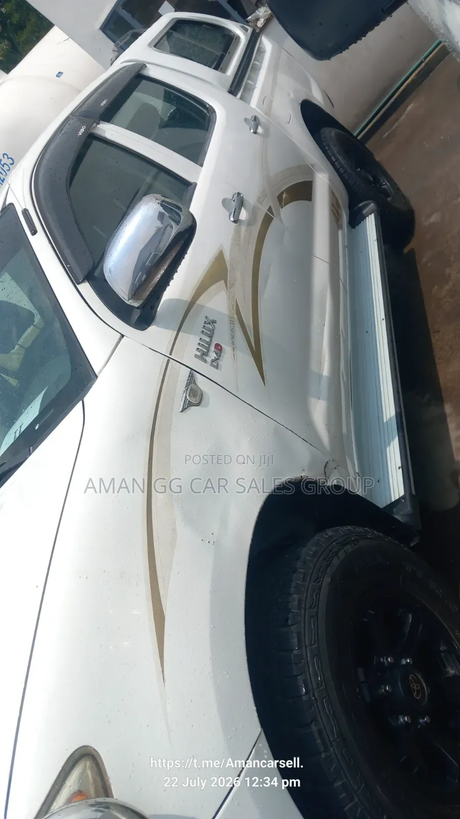 Toyota Hilux 2008 White