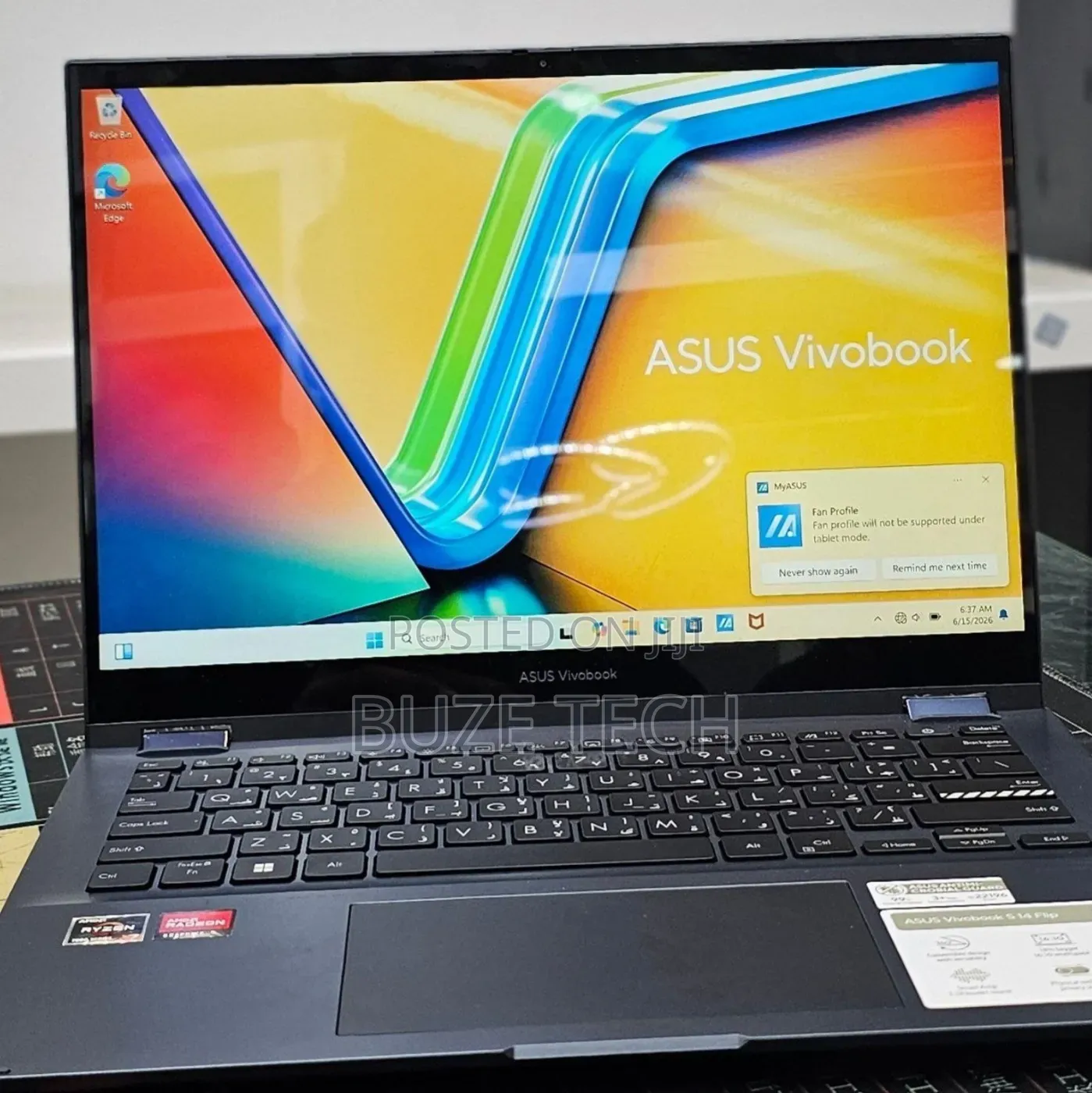 New Laptop Asus Vivobook 14 16GB AMD Ryzen 7 SSD 1T