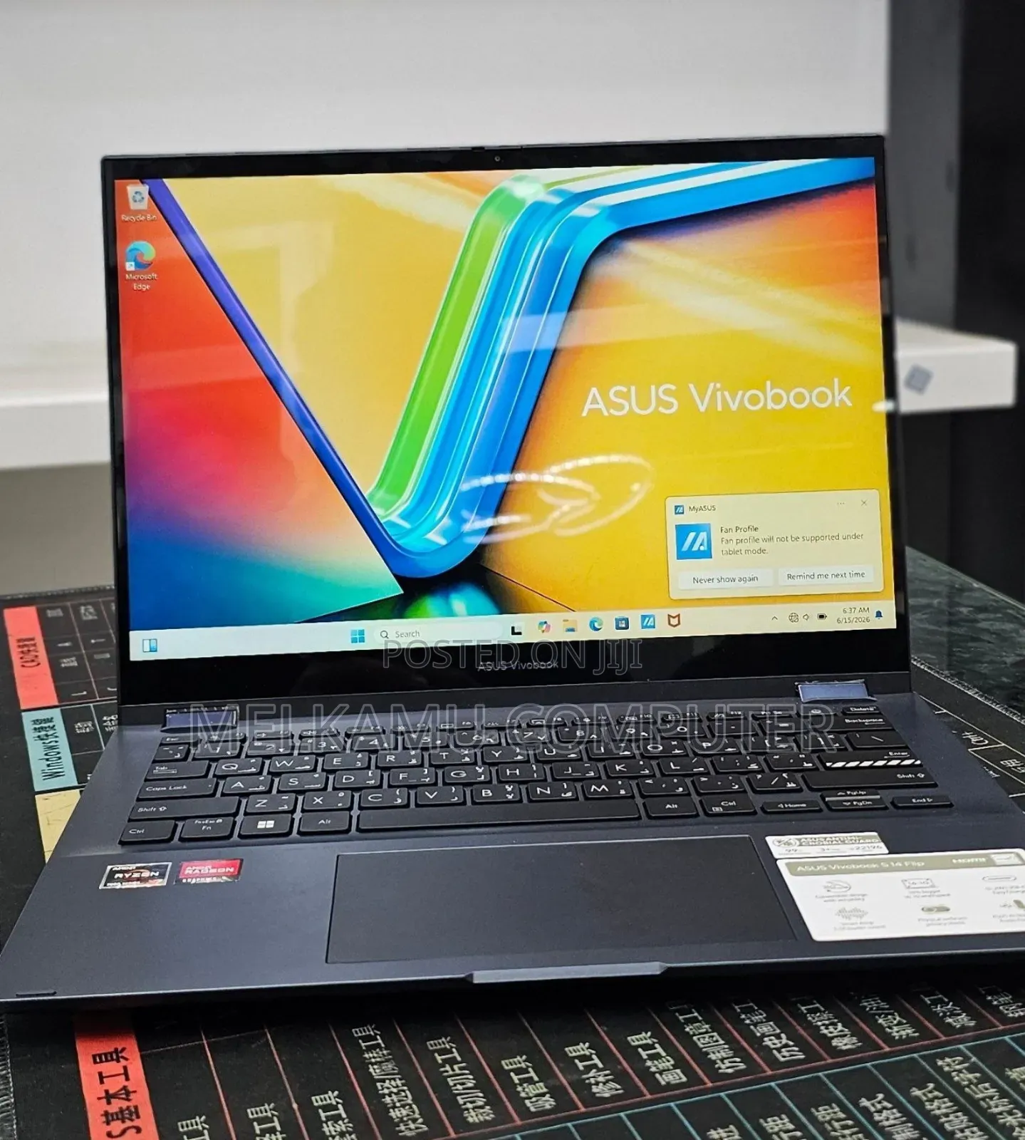 New Laptop Asus Vivobook 14 16GB AMD Ryzen 7 SSD 1T