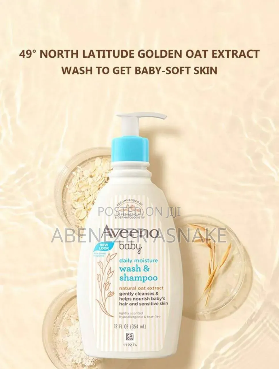 Aveeno Baby Daily Moisture Wash and Shampoo