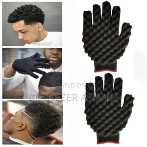 Hair Sponges for Twisting and Curling Glove
