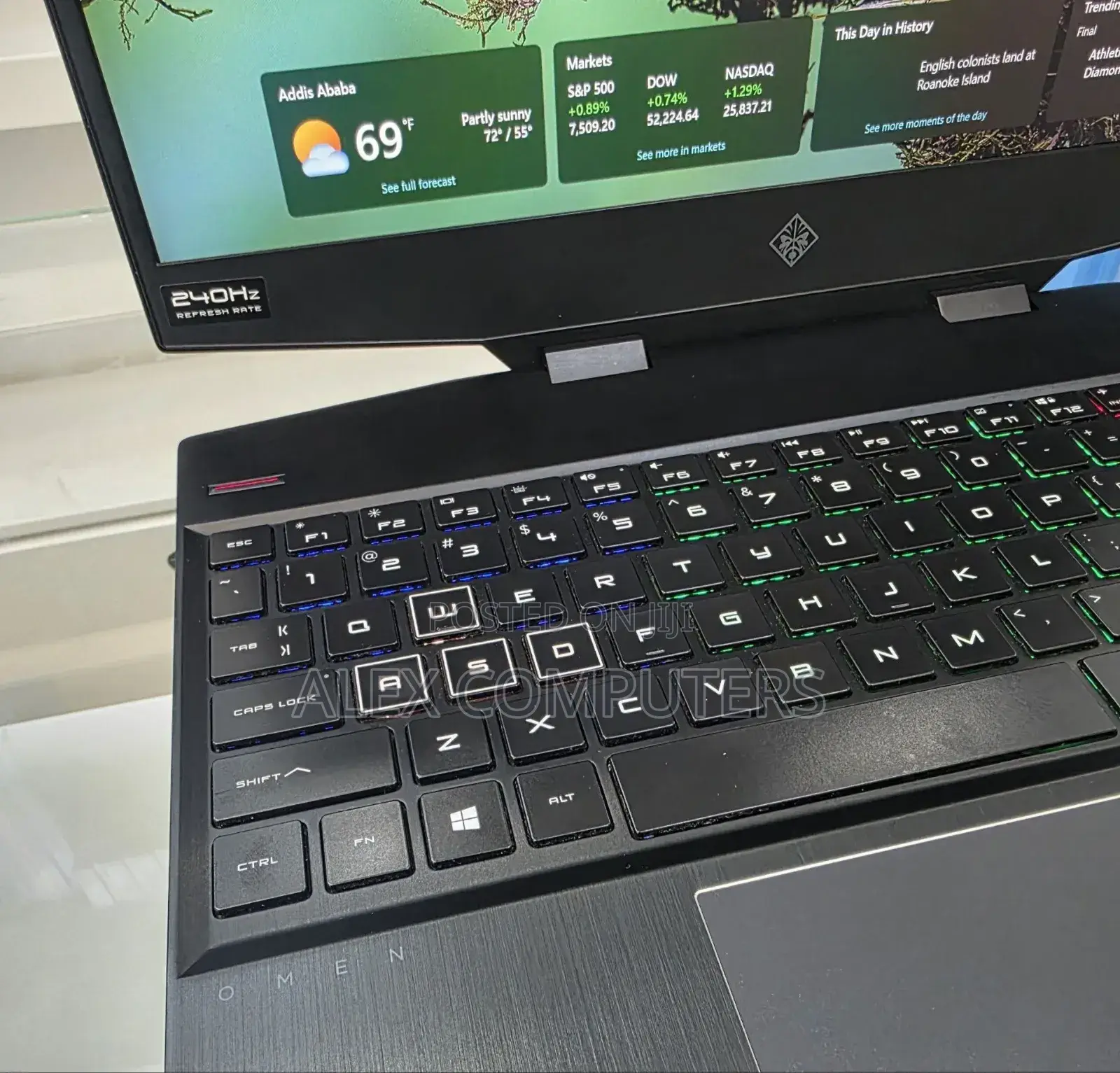 New Laptop HP Omen 15 16GB Intel Core i7 SSD 1T