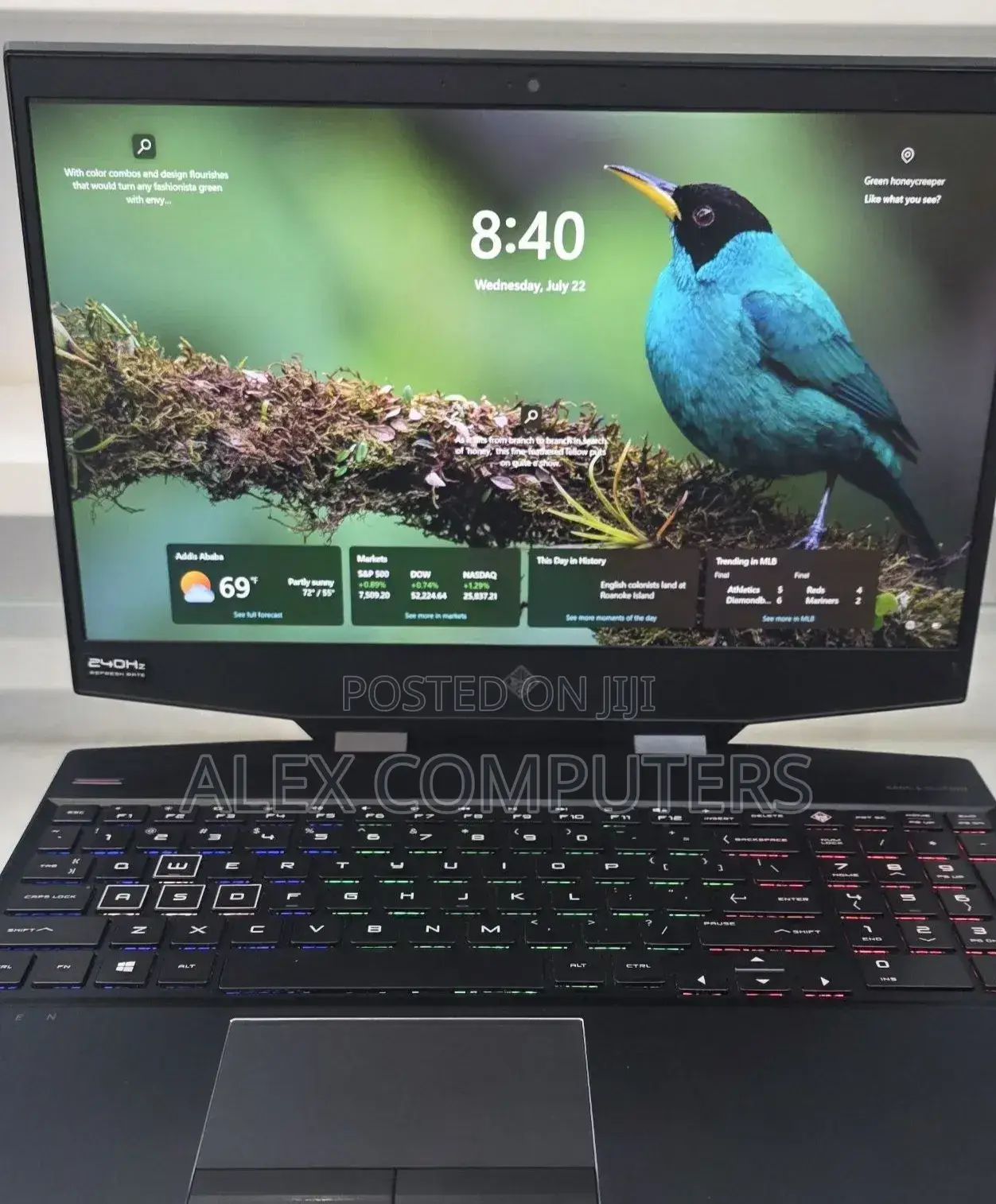 New Laptop HP Omen 15 16GB Intel Core i7 SSD 1T