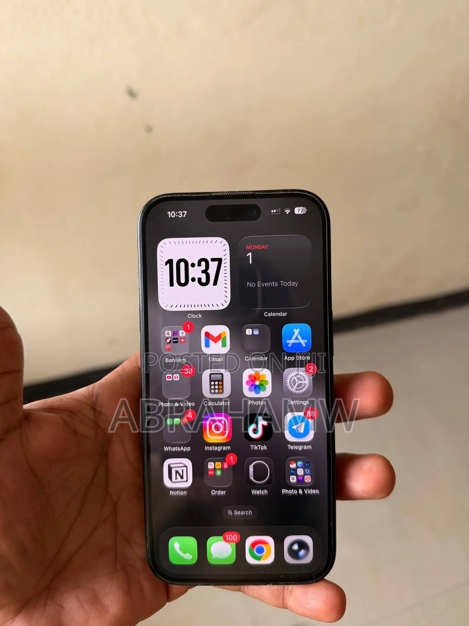 Apple iPhone 15 128 GB Black