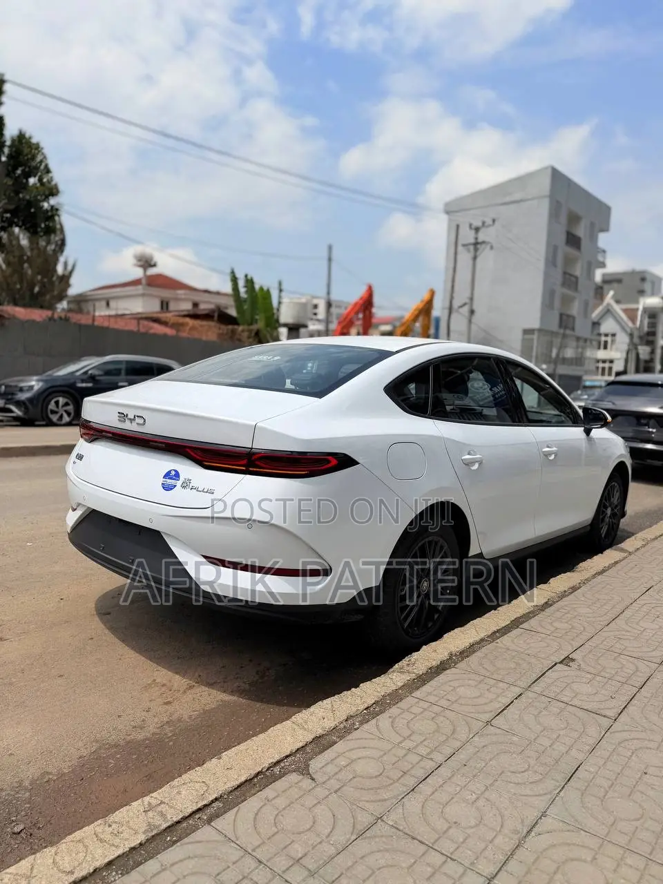 New BYD Qin Plus DM-i 2025 White