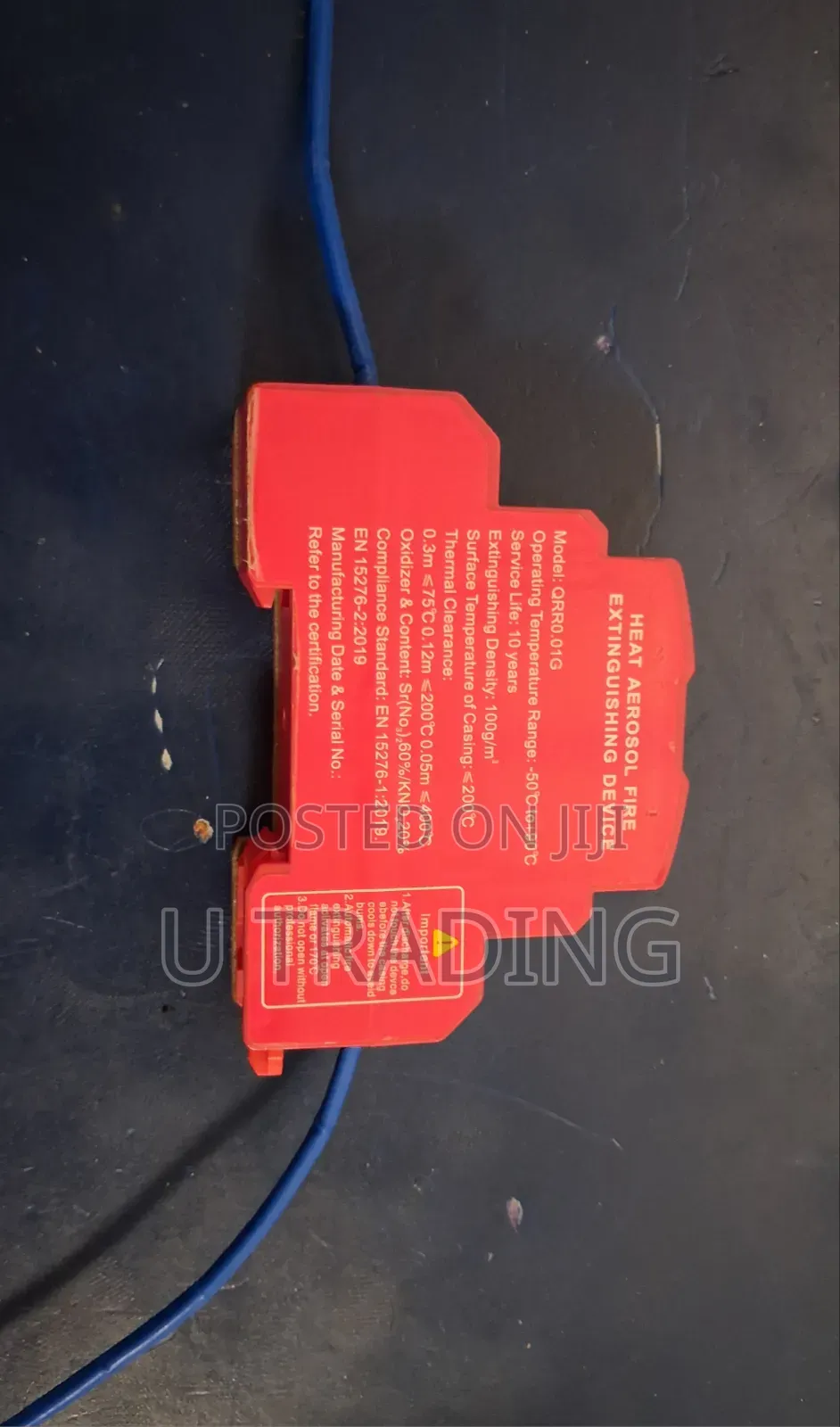 Heat Aerosol Fire Extinguishing Device