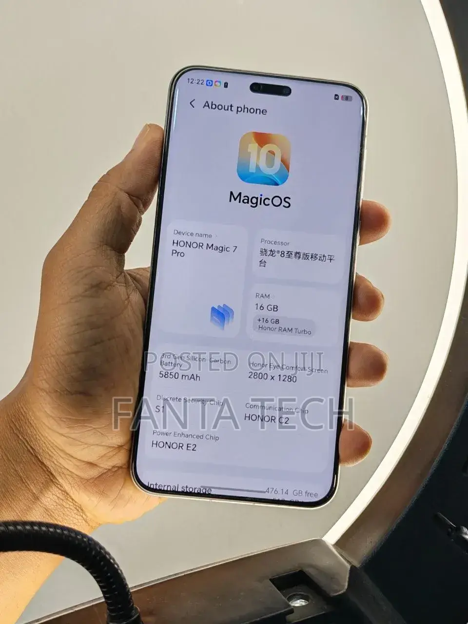 New Honor Magic7 Pro 512 GB Gold