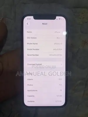 Apple iPhone 12 64 GB Black