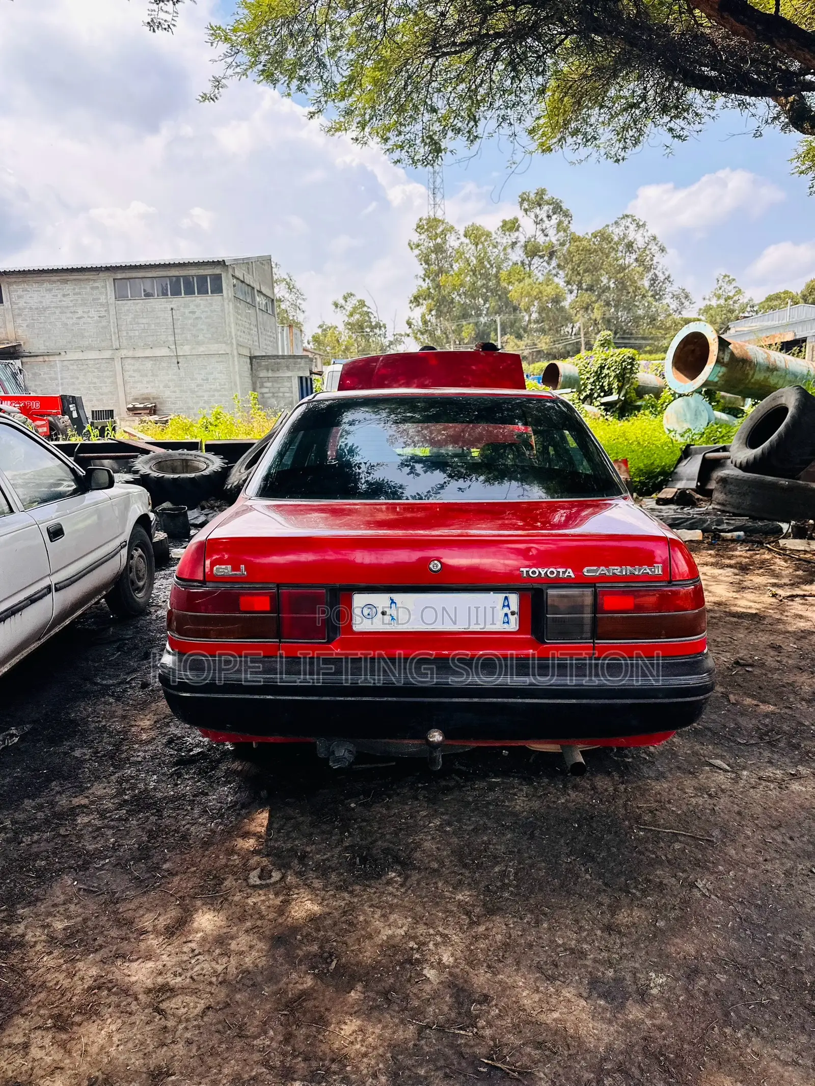 Toyota Carina 1.5 FWD Sedan 1990 Red